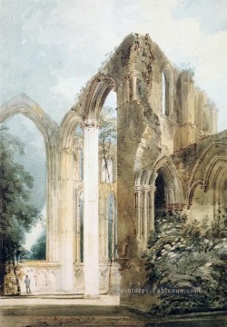 Foun aquarelle peintre paysages Thomas Girtin Peinture à l'huile